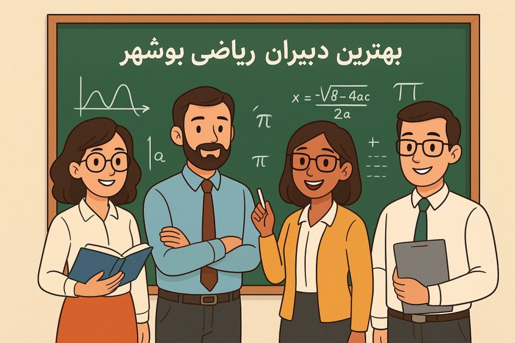 بهترین دبیران ریاضی بوشهر